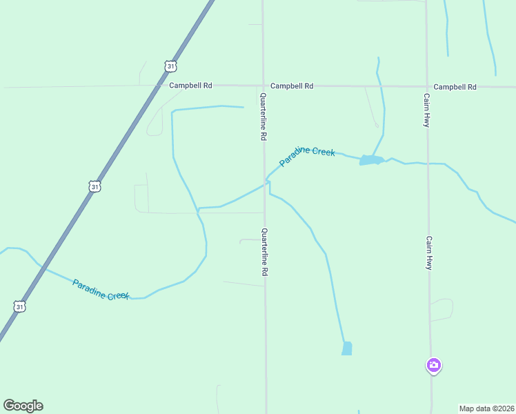 map of restaurants, bars, coffee shops, grocery stores, and more near 5408 Quarterline Road in Kewadin