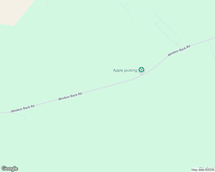 map of restaurants, bars, coffee shops, grocery stores, and more near 466-584 Windsor Back Road in Windsor