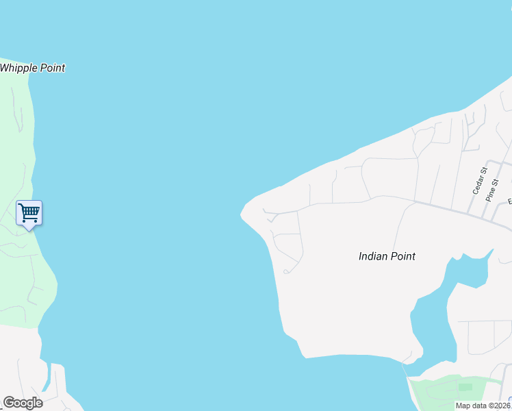 map of restaurants, bars, coffee shops, grocery stores, and more near 1413 Bluff Road in Newport