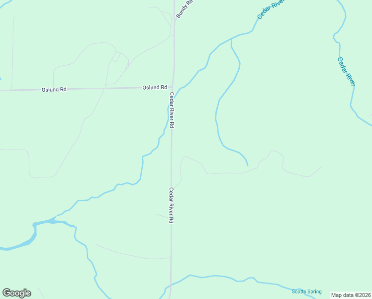 map of restaurants, bars, coffee shops, grocery stores, and more near 5487 Cedar River Road in Mancelona