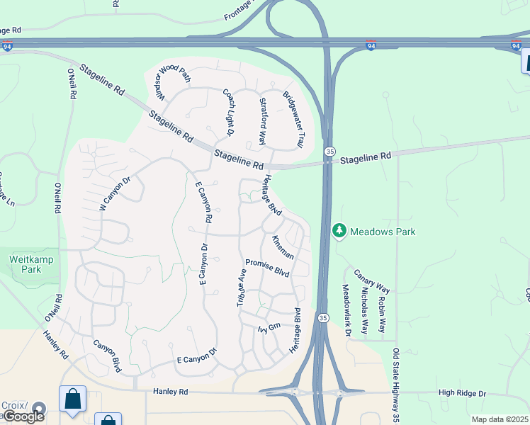 map of restaurants, bars, coffee shops, grocery stores, and more near 3 Friendskeep Green in Hudson