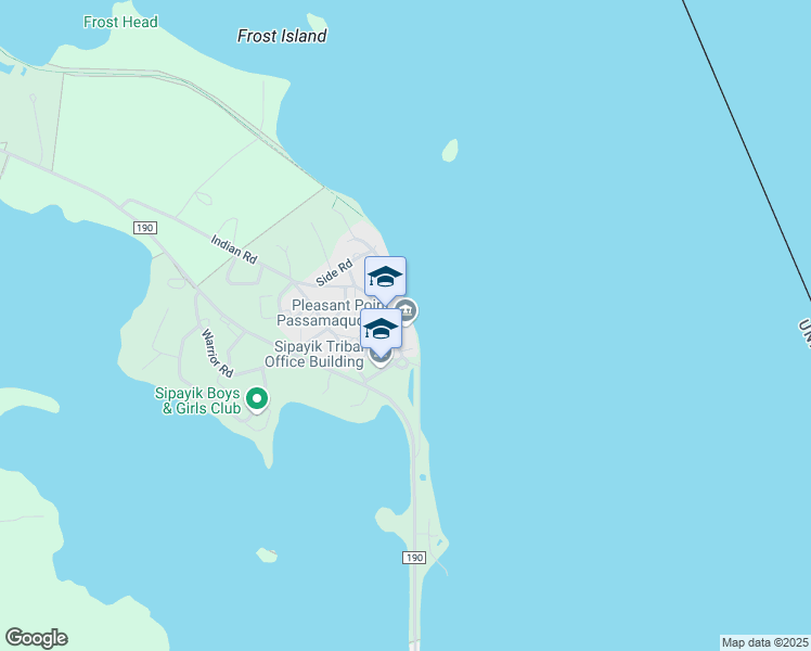 map of restaurants, bars, coffee shops, grocery stores, and more near 15 Elders Way in Pleasant Point
