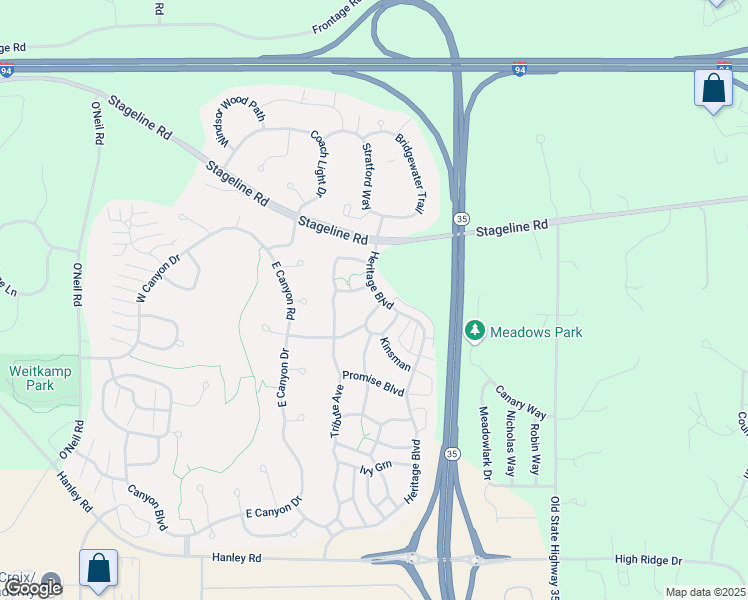 map of restaurants, bars, coffee shops, grocery stores, and more near 3 Friendskeep Green in Hudson