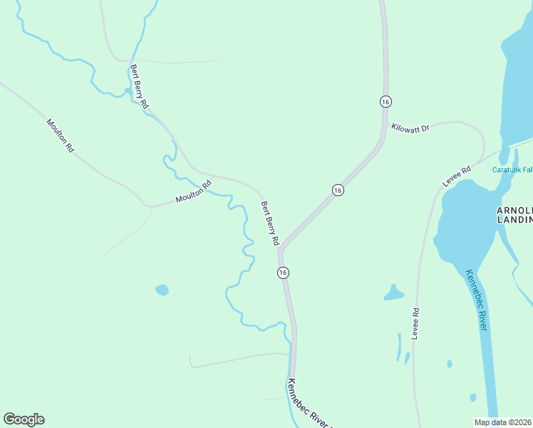 map of restaurants, bars, coffee shops, grocery stores, and more near 26 Bert Berry Road in Embden