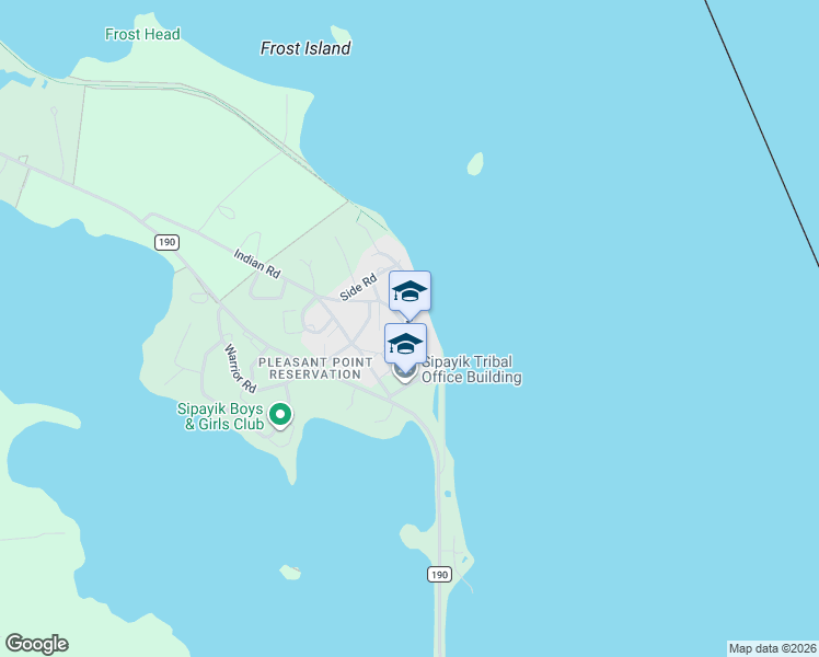 map of restaurants, bars, coffee shops, grocery stores, and more near 22 Bayview Drive in Perry