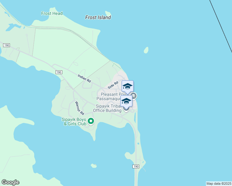 map of restaurants, bars, coffee shops, grocery stores, and more near 15 Elders Way in Pleasant Point