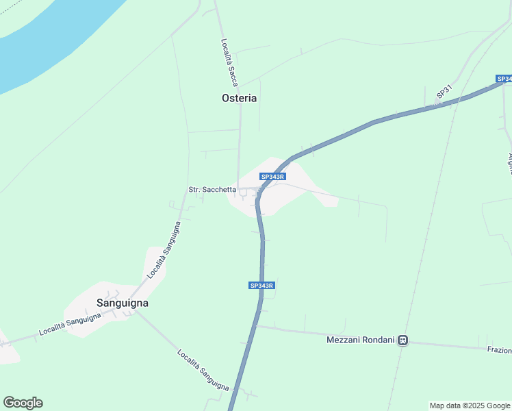 map of restaurants, bars, coffee shops, grocery stores, and more near 89 Località Sacca in Osteria