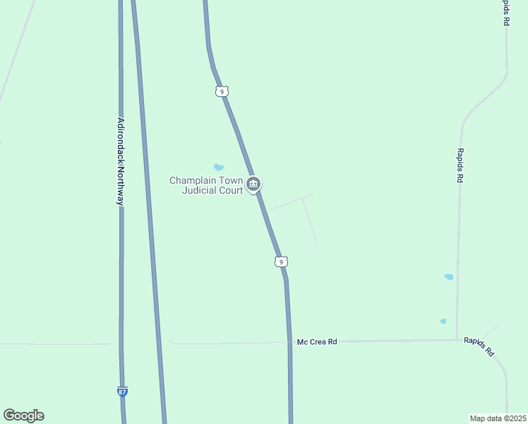 map of restaurants, bars, coffee shops, grocery stores, and more near 728 U.S. 9 in Champlain