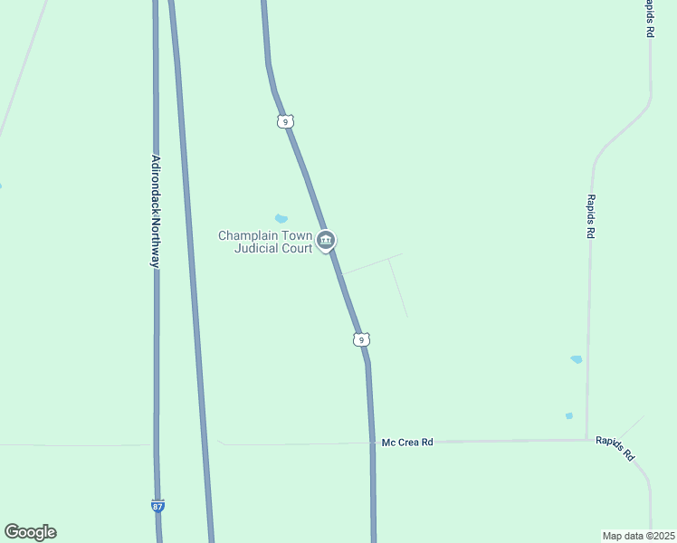 map of restaurants, bars, coffee shops, grocery stores, and more near 728 U.S. 9 in Champlain