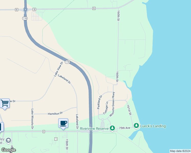 map of restaurants, bars, coffee shops, grocery stores, and more near 1452 Coventry Lane in Chippewa Falls