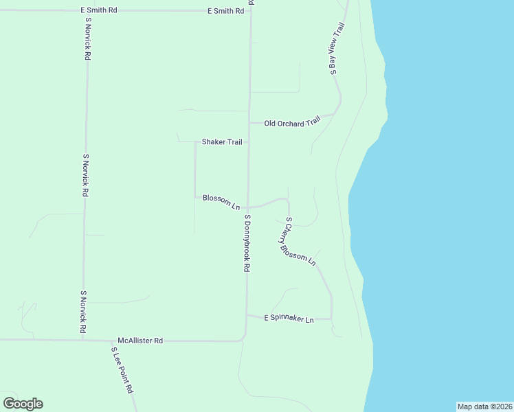 map of restaurants, bars, coffee shops, grocery stores, and more near 12060 Sugar Maple Court in Suttons Bay