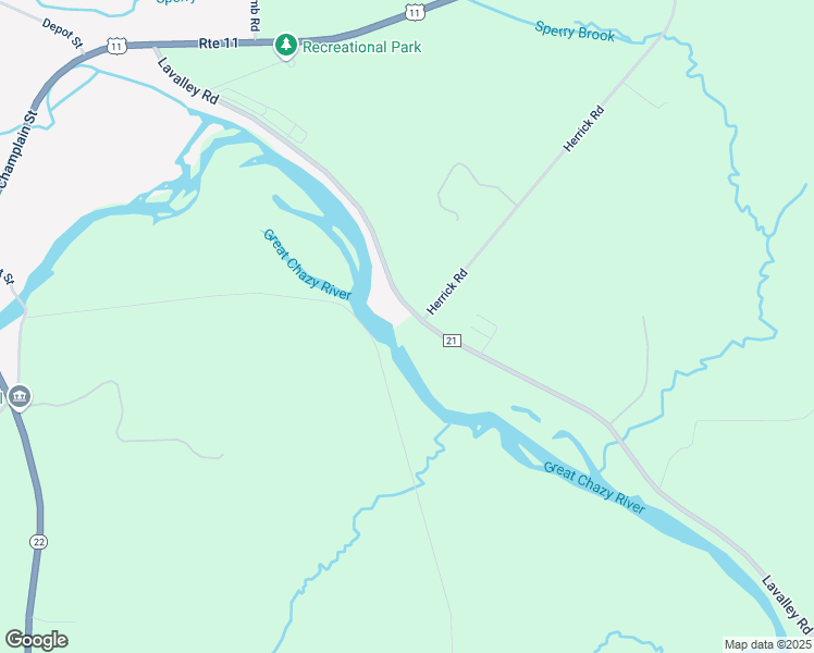 map of restaurants, bars, coffee shops, grocery stores, and more near 1463 Lavalley Road in Mooers