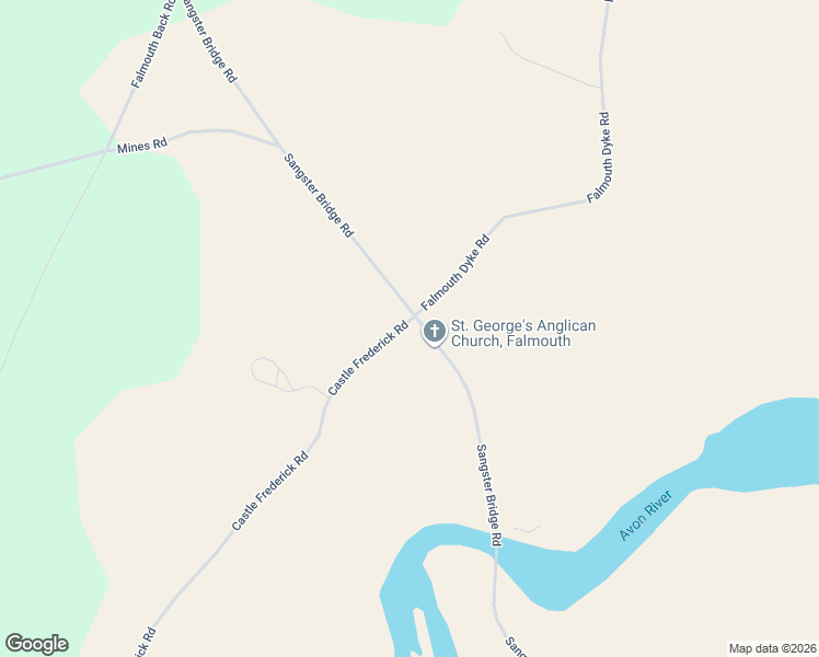 map of restaurants, bars, coffee shops, grocery stores, and more near 483 Sangster Bridge Road in Falmouth