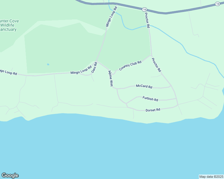 map of restaurants, bars, coffee shops, grocery stores, and more near 51 Alpine Way in Rangeley
