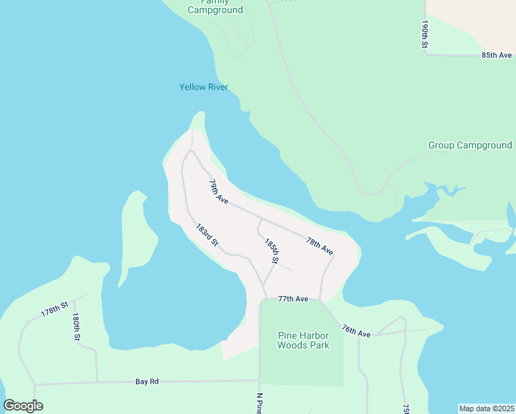 map of restaurants, bars, coffee shops, grocery stores, and more near 18484 79th Avenue in Chippewa Falls