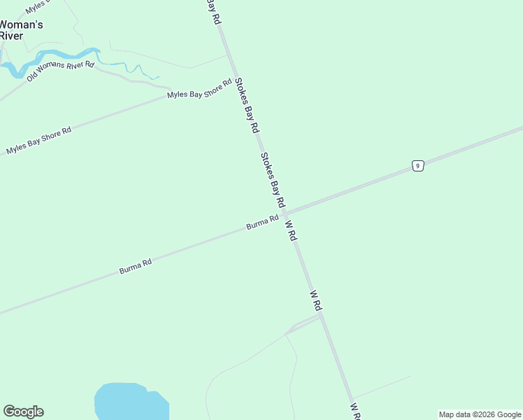 map of restaurants, bars, coffee shops, grocery stores, and more near 9 Stokes Bay Road in Lion's Head