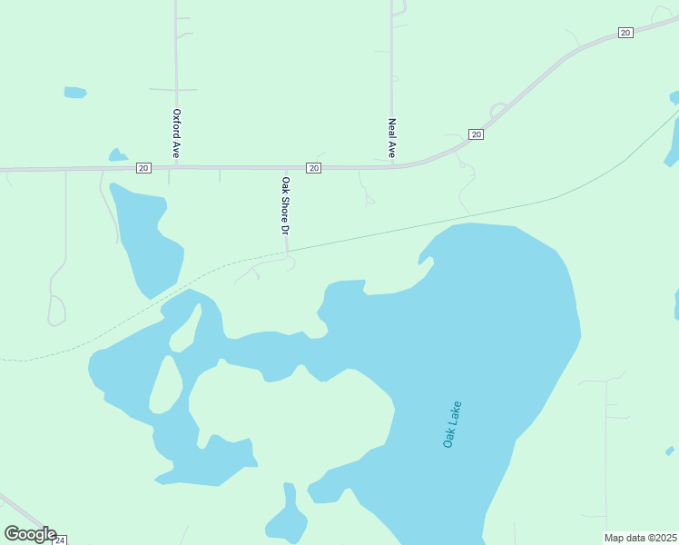 map of restaurants, bars, coffee shops, grocery stores, and more near 10935 Oak Shore Drive in Delano