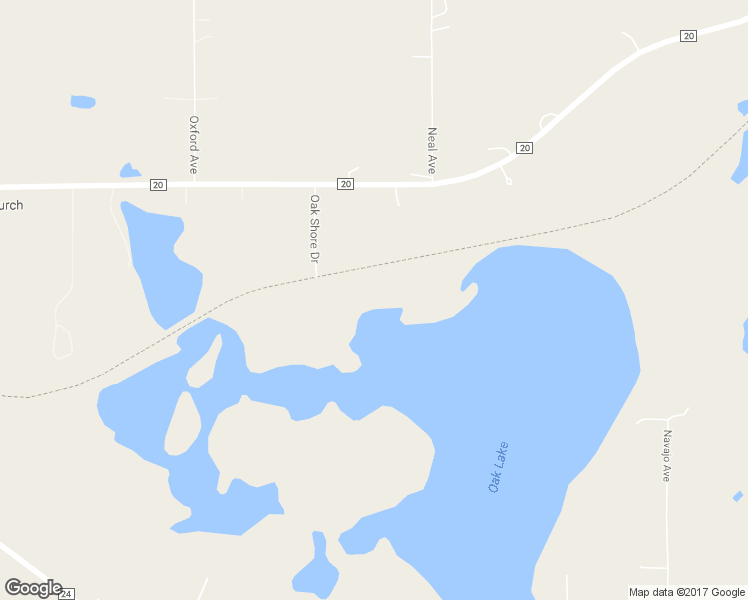 map of restaurants, bars, coffee shops, grocery stores, and more near 10935 Oak Shore Drive in Delano