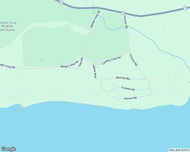 map of restaurants, bars, coffee shops, grocery stores, and more near 51 Alpine Way in Rangeley