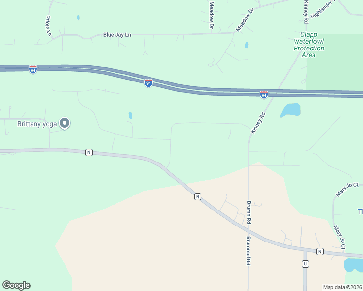 map of restaurants, bars, coffee shops, grocery stores, and more near 752 County Road N in Hudson