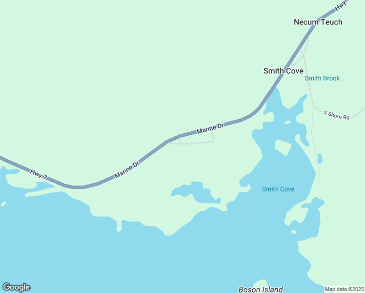 map of restaurants, bars, coffee shops, grocery stores, and more near 20 Necum Teuch Loop in Moser River