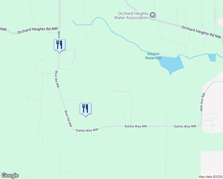 map of restaurants, bars, coffee shops, grocery stores, and more near 4493 Dahlia Way Northwest in Salem