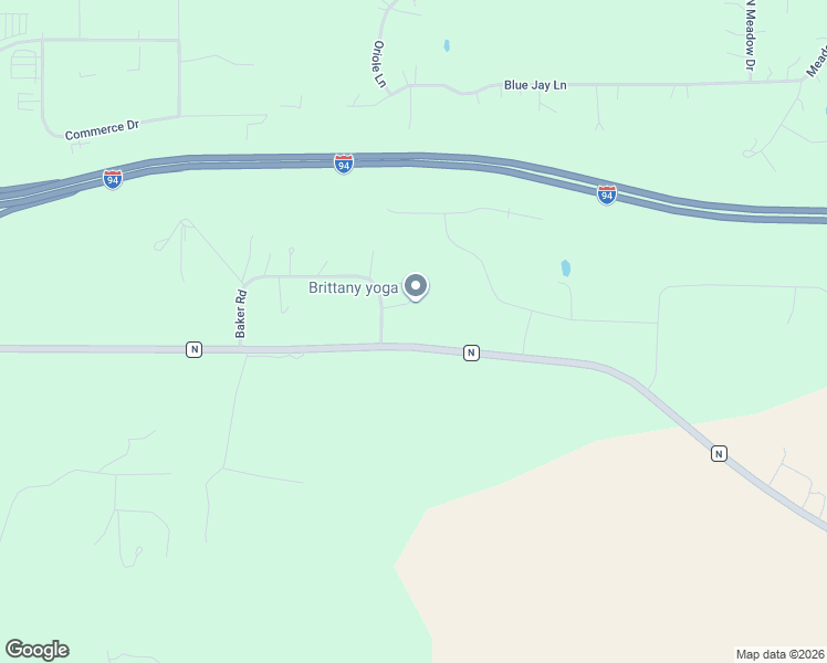 map of restaurants, bars, coffee shops, grocery stores, and more near 694 Baker Road in Hudson