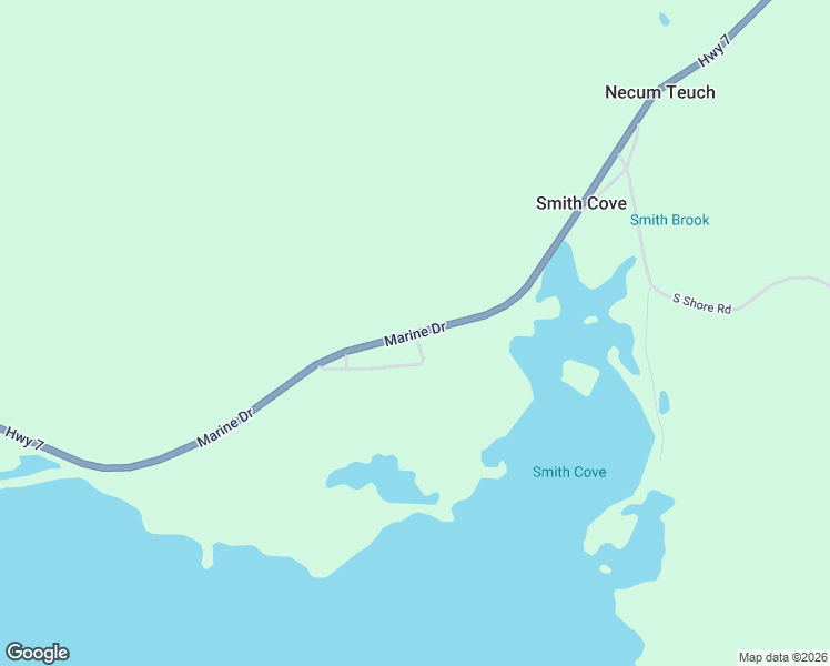 map of restaurants, bars, coffee shops, grocery stores, and more near Highway 7 in Necum Teuch