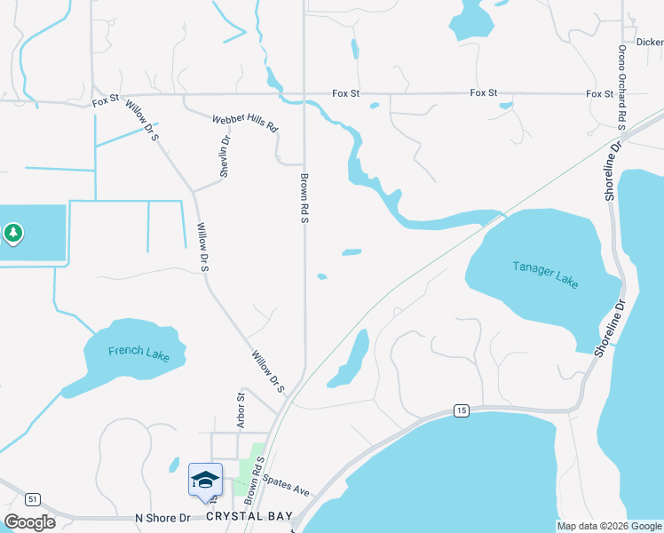 map of restaurants, bars, coffee shops, grocery stores, and more near 940 Brown Road South in Wayzata