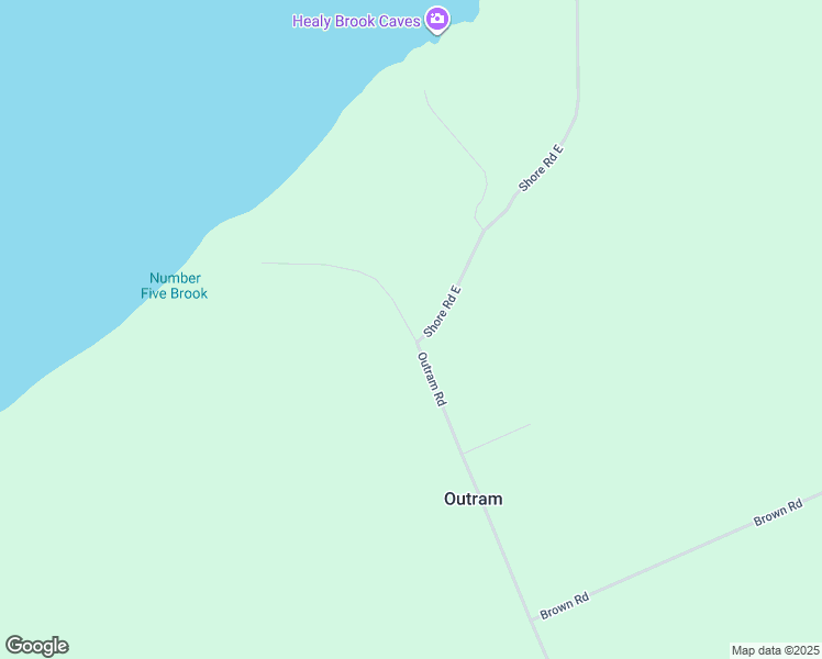 map of restaurants, bars, coffee shops, grocery stores, and more near 11033 Shore Road East in Middleton