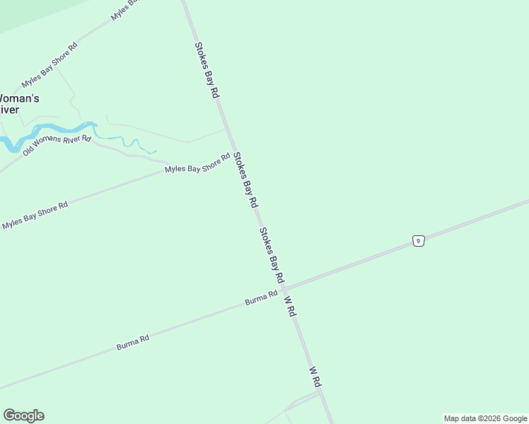 map of restaurants, bars, coffee shops, grocery stores, and more near 38 Stokes Bay Road in Lion's Head