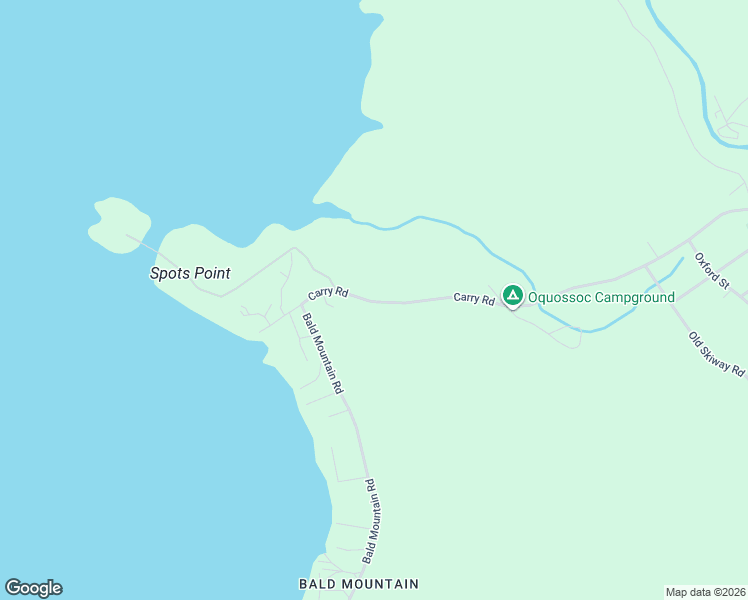 map of restaurants, bars, coffee shops, grocery stores, and more near 256 Carry Road in Rangeley