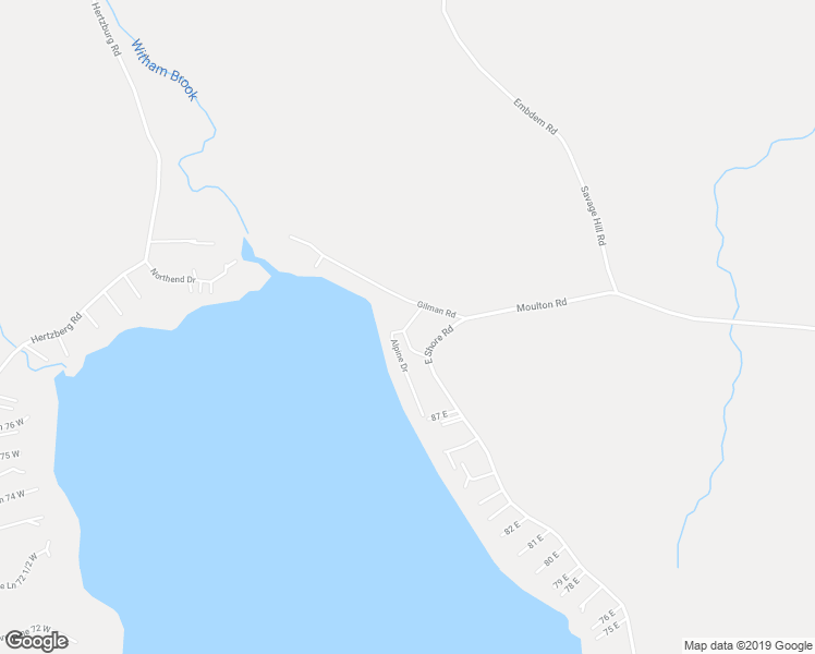 map of restaurants, bars, coffee shops, grocery stores, and more near 49 Alpine Drive in Embden