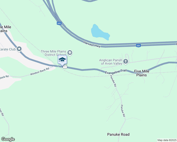 map of restaurants, bars, coffee shops, grocery stores, and more near 4616 Nova Scotia Trunk 1 in Windsor