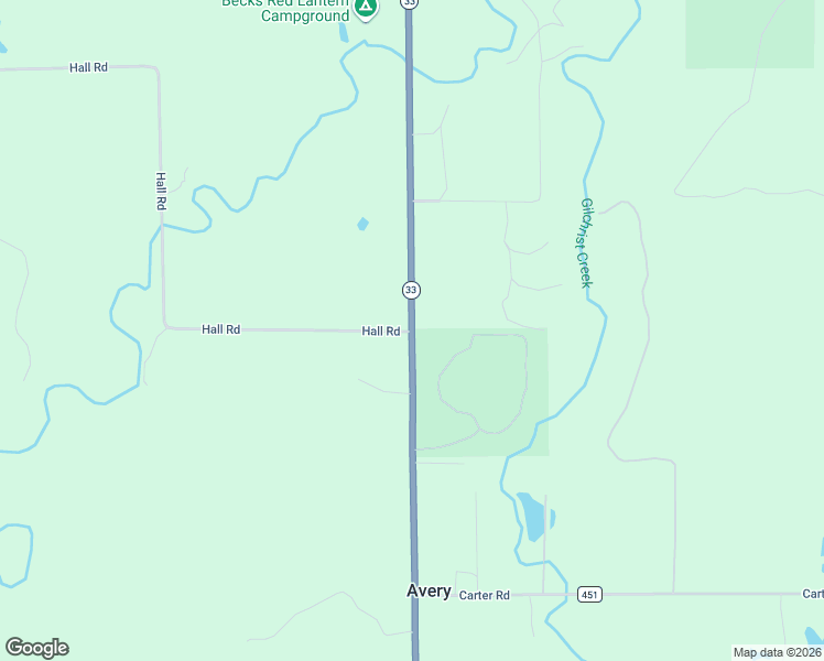 map of restaurants, bars, coffee shops, grocery stores, and more near 8500 Michigan 33 in Atlanta
