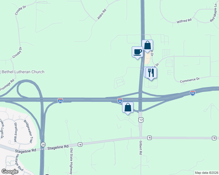 map of restaurants, bars, coffee shops, grocery stores, and more near 701 Rodeo Drive in Hudson