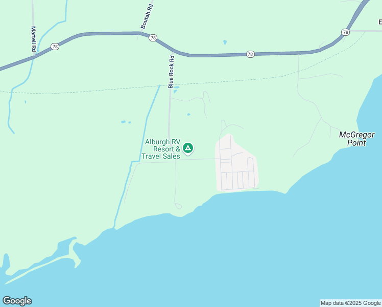map of restaurants, bars, coffee shops, grocery stores, and more near 3 Alburg Rv Resort in Alburgh
