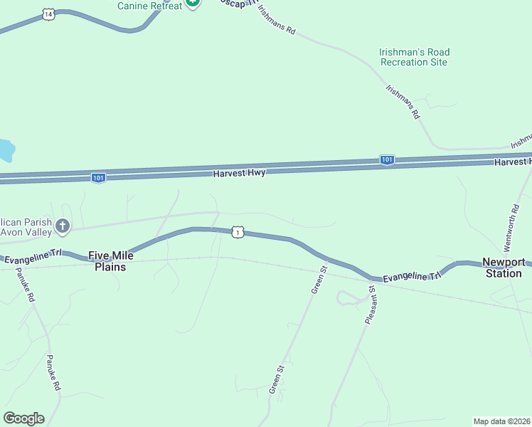 map of restaurants, bars, coffee shops, grocery stores, and more near 275 Old Halifax Road West in Windsor