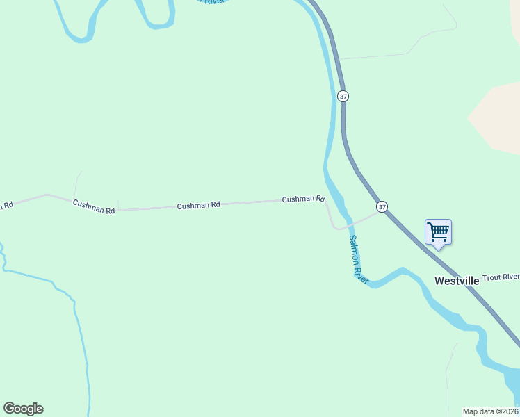 map of restaurants, bars, coffee shops, grocery stores, and more near 448 Cushman Road in Fort Covington