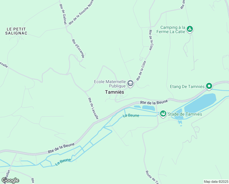 map of restaurants, bars, coffee shops, grocery stores, and more near in Tamniès