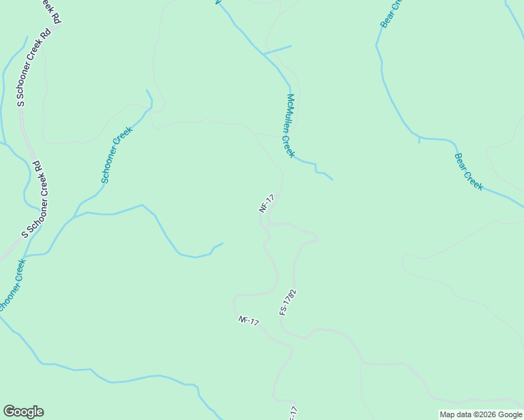 map of restaurants, bars, coffee shops, grocery stores, and more near National Forest Development Road 17 in Otis