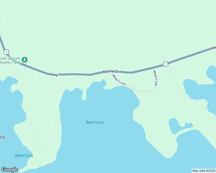 map of restaurants, bars, coffee shops, grocery stores, and more near 1 Wharf Loop in Moser River