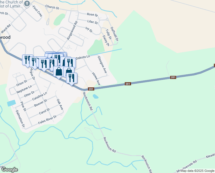 Kingston Nova Scotia Map 1127 Nova Scotia 201, Kingston Ns - Walk Score