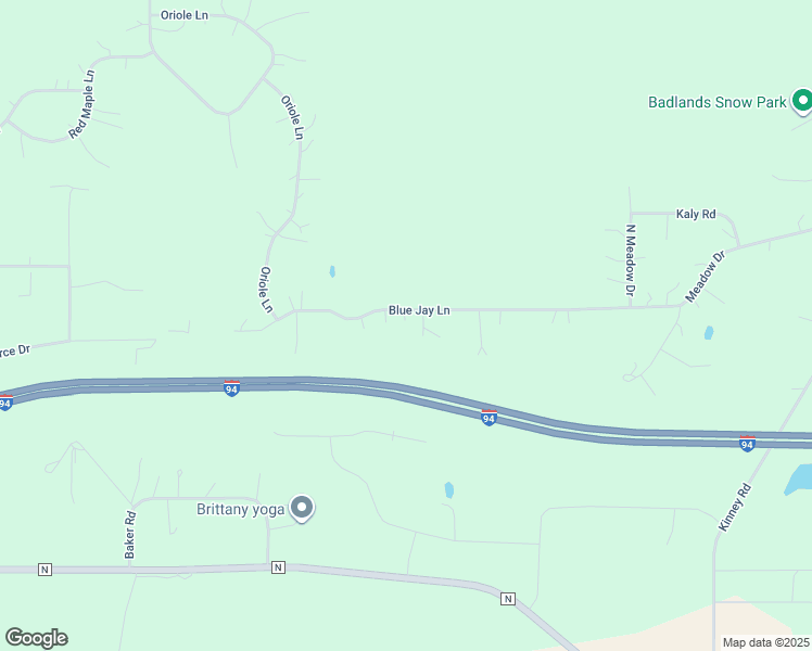 map of restaurants, bars, coffee shops, grocery stores, and more near 715 Blue Jay Lane in Hudson