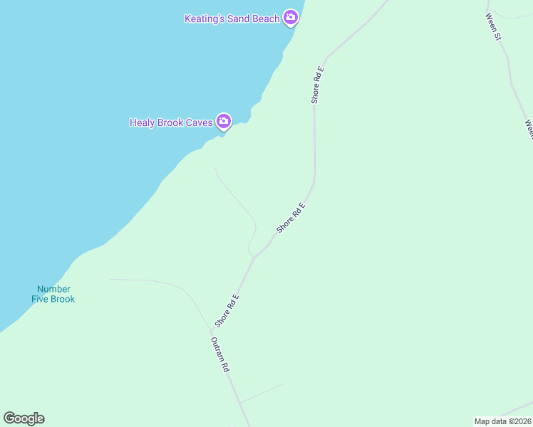 map of restaurants, bars, coffee shops, grocery stores, and more near 11113 Shore Road East in Middleton