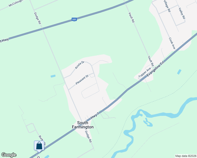 map of restaurants, bars, coffee shops, grocery stores, and more near 95 Pleasant Street in Wilmot