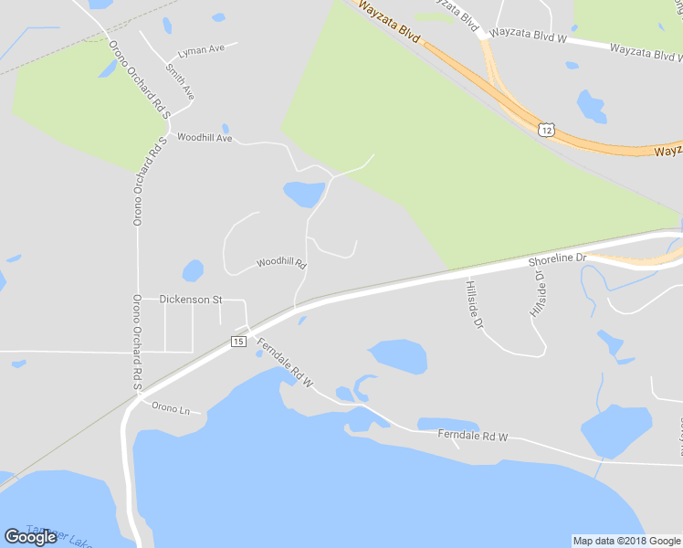 map of restaurants, bars, coffee shops, grocery stores, and more near 1055 Edgewood Hill Road in Wayzata