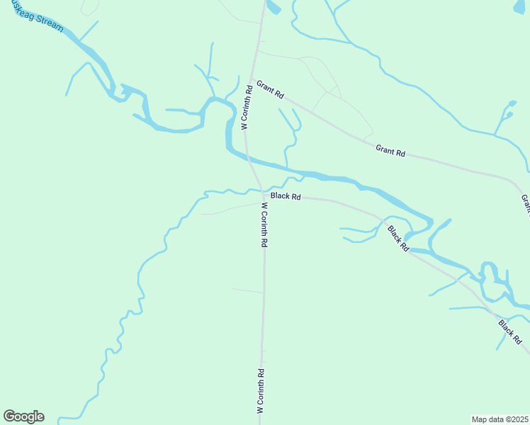 map of restaurants, bars, coffee shops, grocery stores, and more near West Corinth Road in Corinth