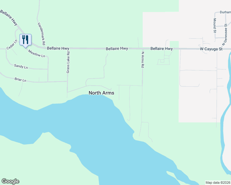 map of restaurants, bars, coffee shops, grocery stores, and more near 6903 North Arms Drive in Bellaire