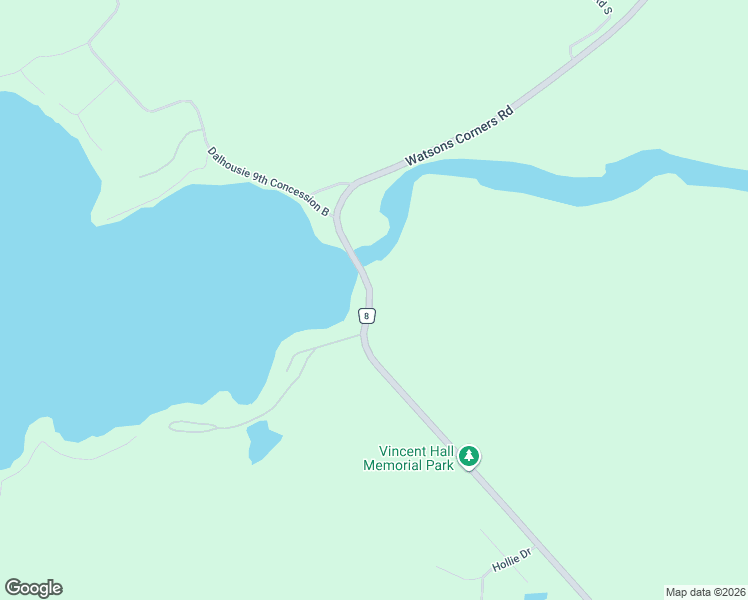 map of restaurants, bars, coffee shops, grocery stores, and more near 4195 Watsons Corners Road in Lanark Highlands